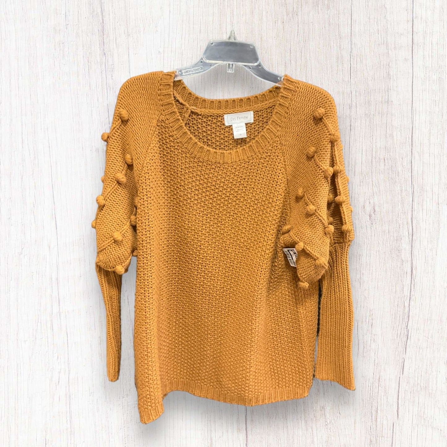 Sweater By Ces Femme In Brown, Size: M