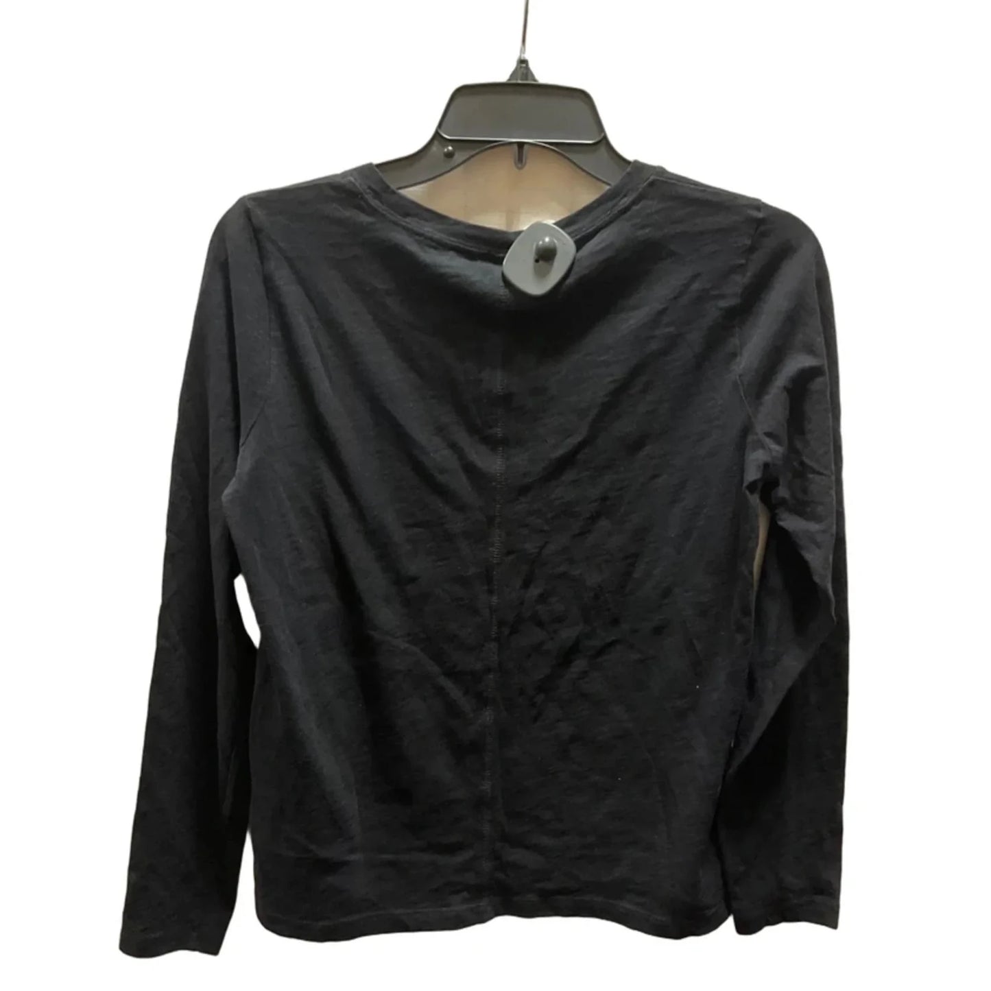 Top Long Sleeve Basic By J. Crew In Black, Size: S