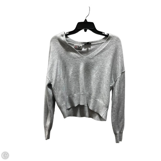 Top Long Sleeve By Express In Grey, Size: Xs