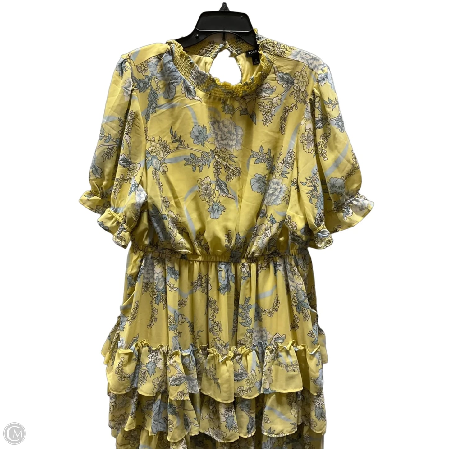Dress Casual Short By Lane Bryant In Yellow, Size: 2x