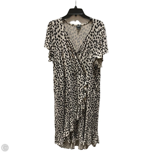 Dress Casual Midi By Torrid In Leopard Print, Size: 2x
