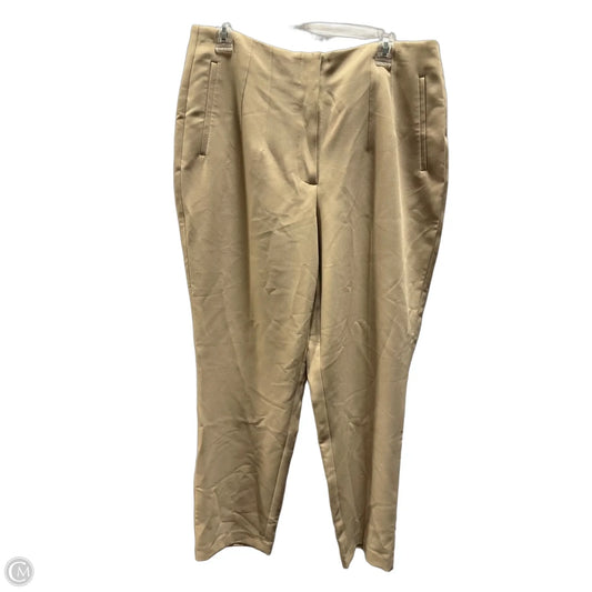 Pants Dress By Nine West Apparel In Tan, Size: 14
