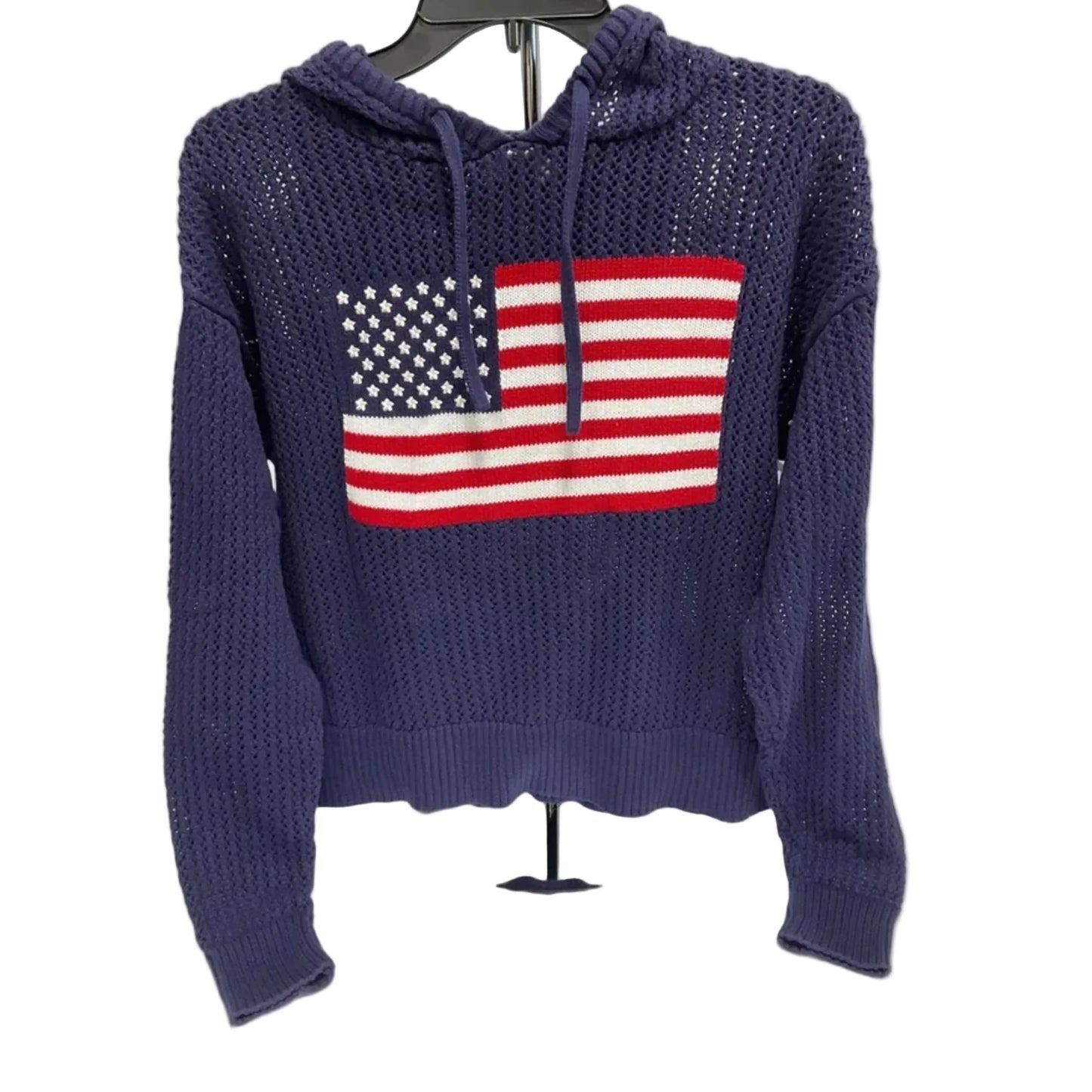 Sweater By Universal Thread In Blue Red & White, Size: M
