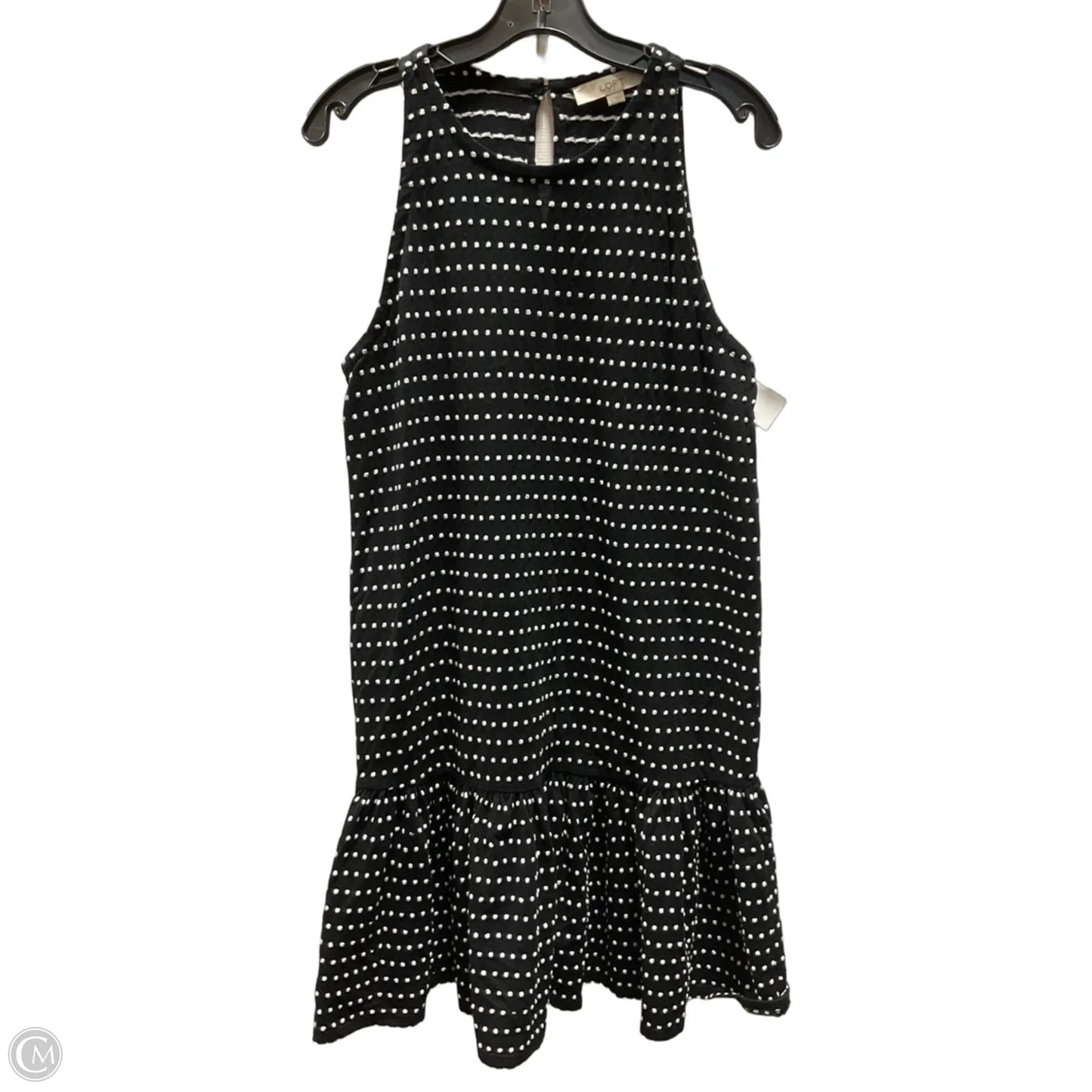 Dress Casual Short By Loft In Black & White, Size: S