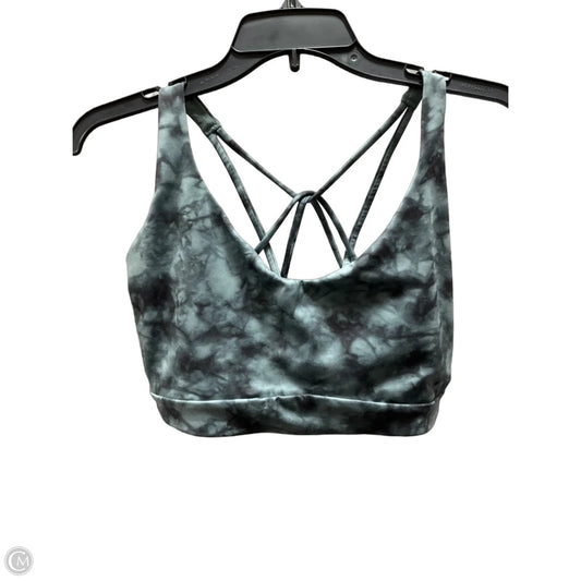 Athletic Bra By Athleta In Tie Dye Print, Size: L