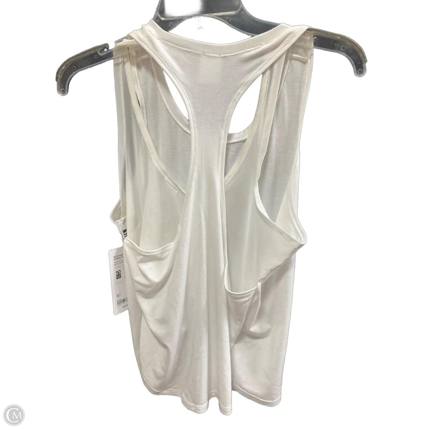 Athletic Tank Top By Athleta In White, Size: M