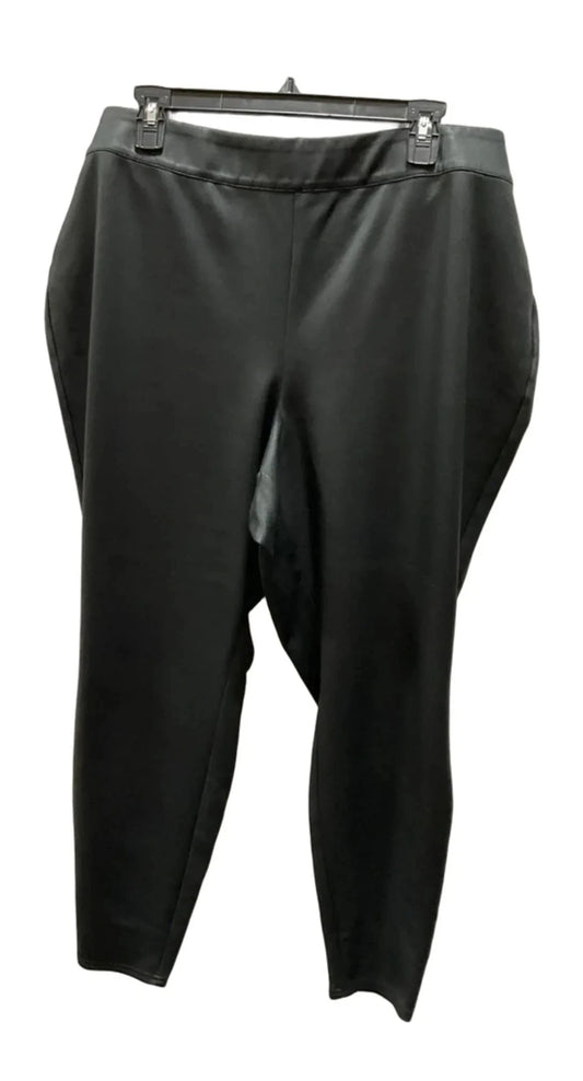 Pants Leggings By Lane Bryant In Black, Size: 3x