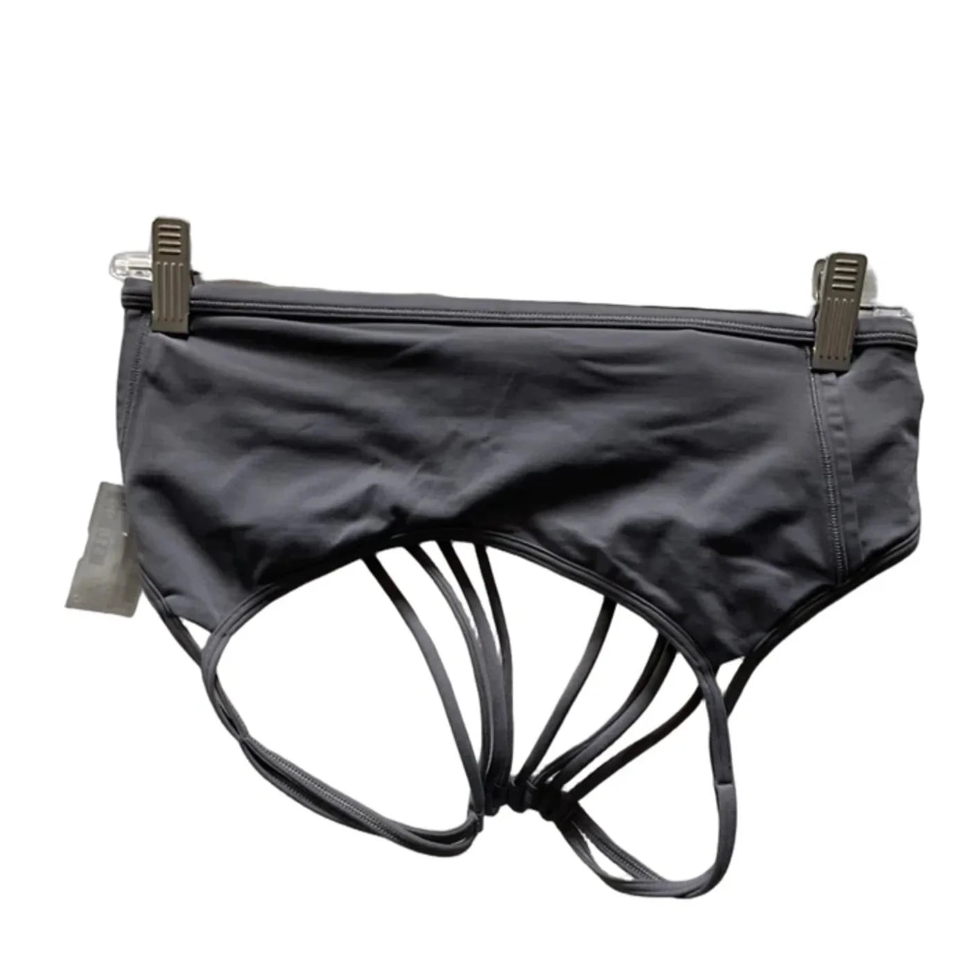 Athletic Bra By Lululemon In Grey, Size: M