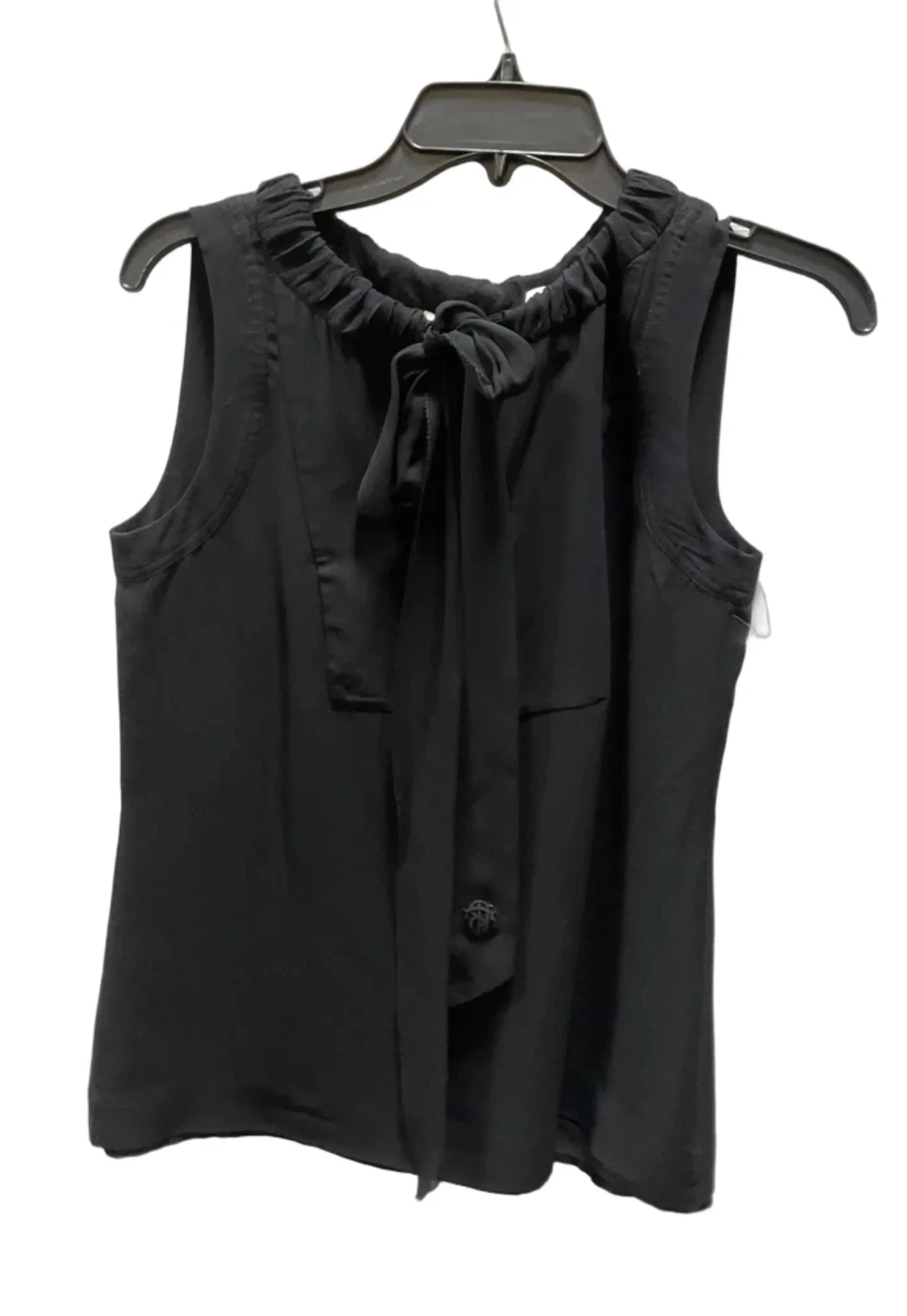 Top Sleeveless Designer By Tory Burch In Black, Size: S
