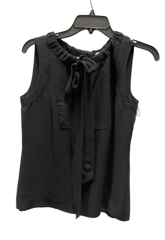 Top Sleeveless Designer By Tory Burch In Black, Size: S