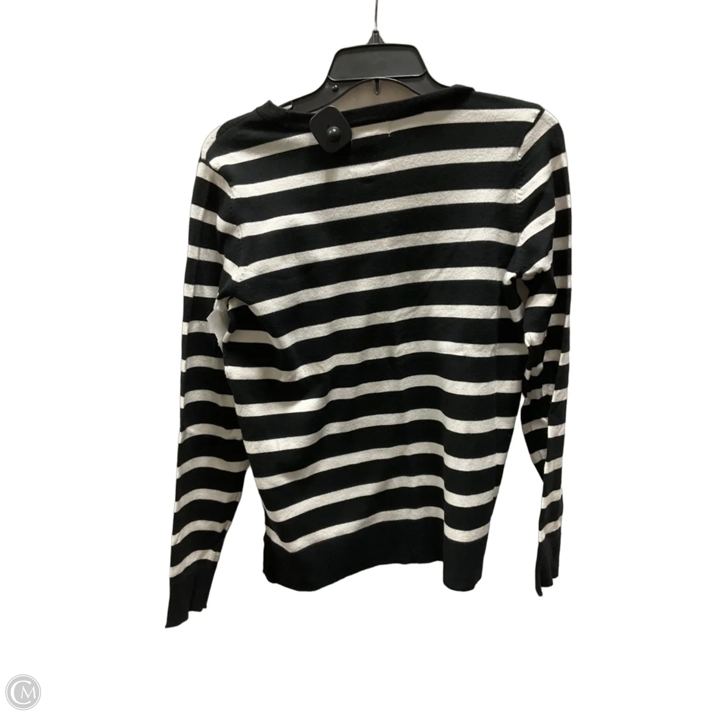 Top Long Sleeve By Style And Company In Striped Pattern, Size: S