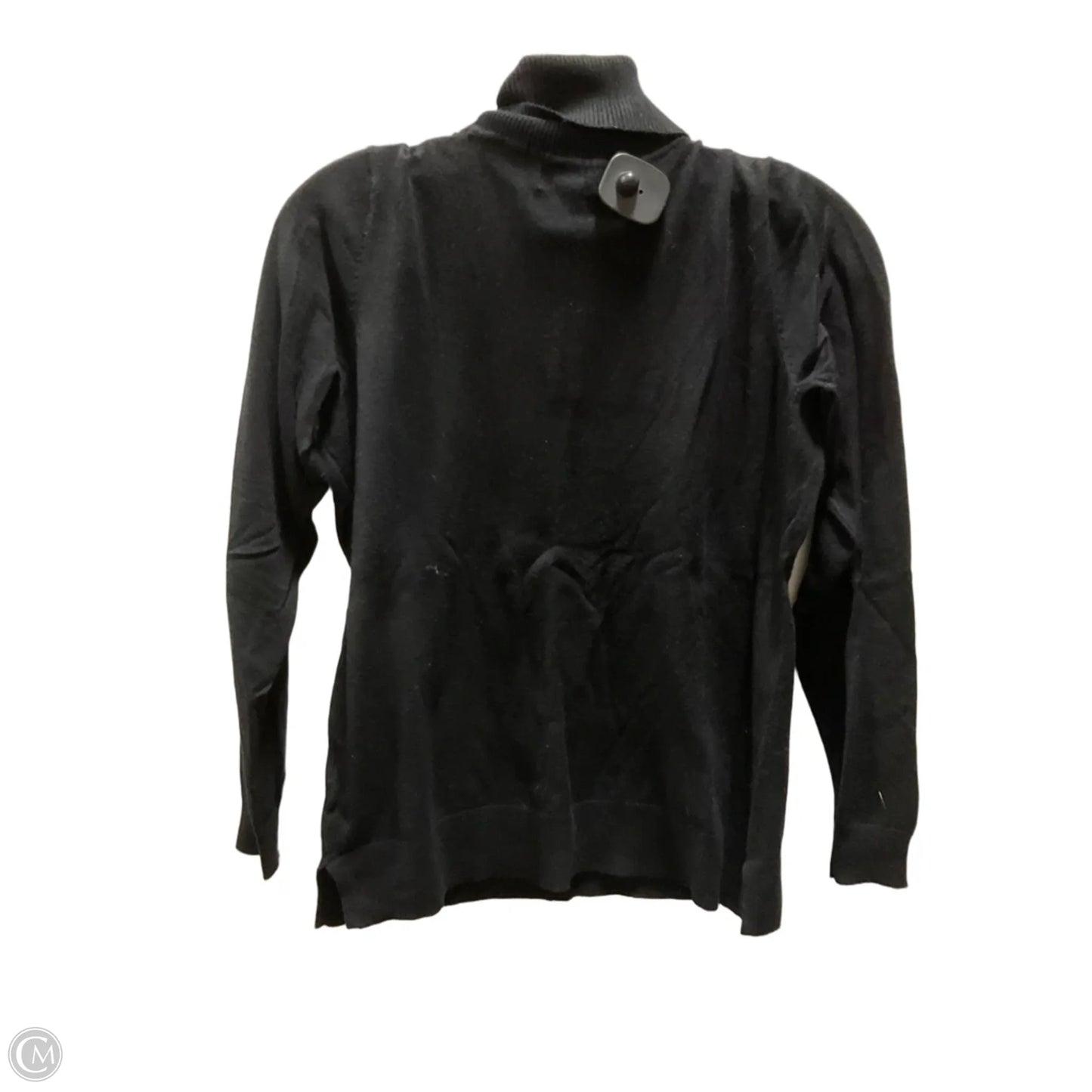 Top Long Sleeve Basic By Talbots In Black, Size: S
