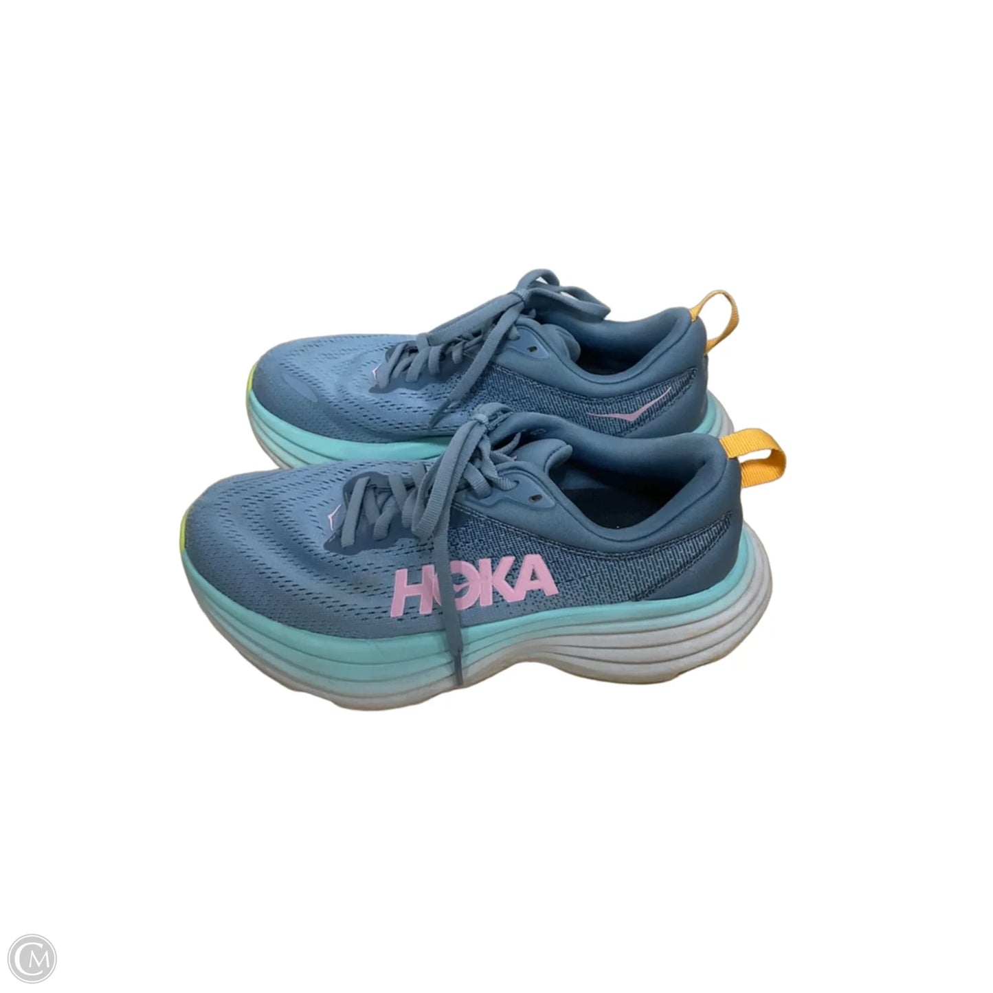 Shoes Athletic By Hoka In Blue & Pink, Size: 6