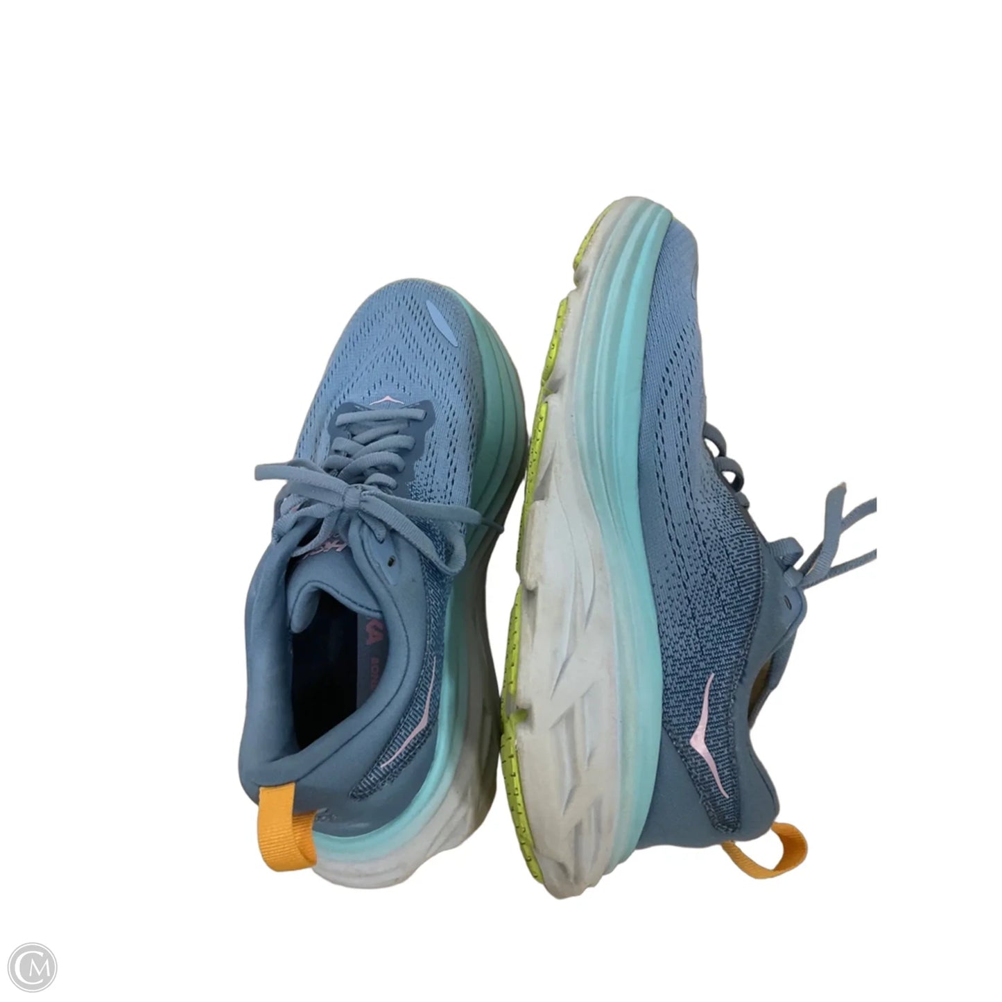 Shoes Athletic By Hoka In Blue & Pink, Size: 6