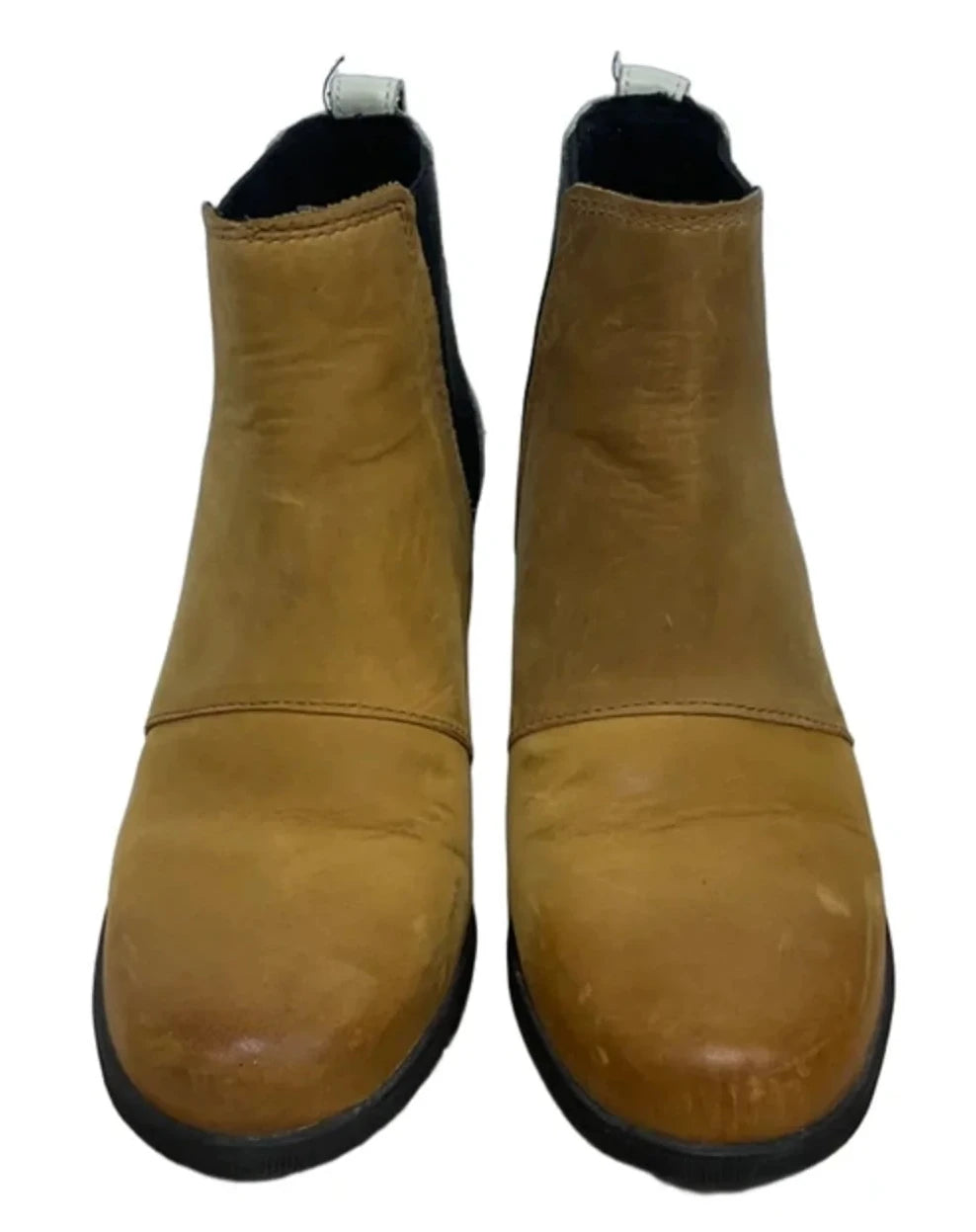 Boots Ankle Heels By Sorel In Tan, Size: 6