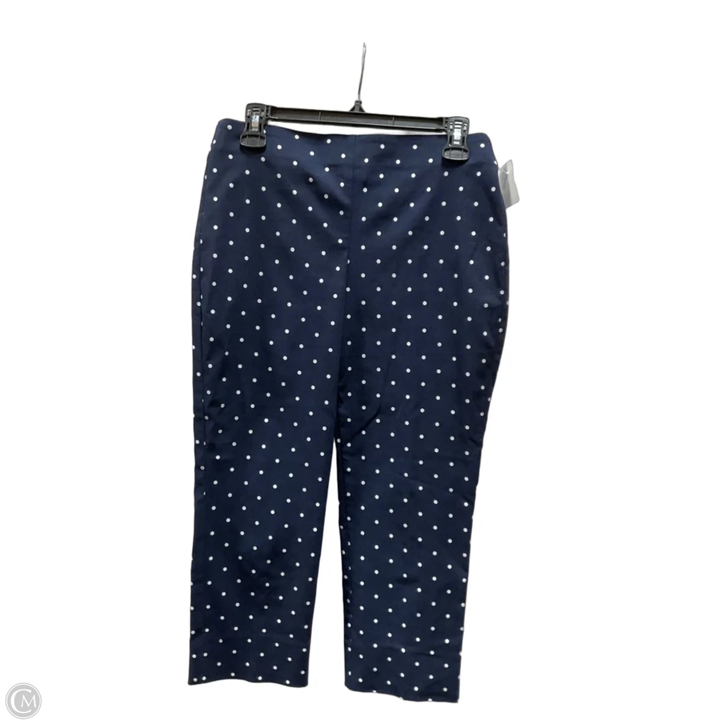 Capris By Charter Club In Polkadot Pattern, Size: 6
