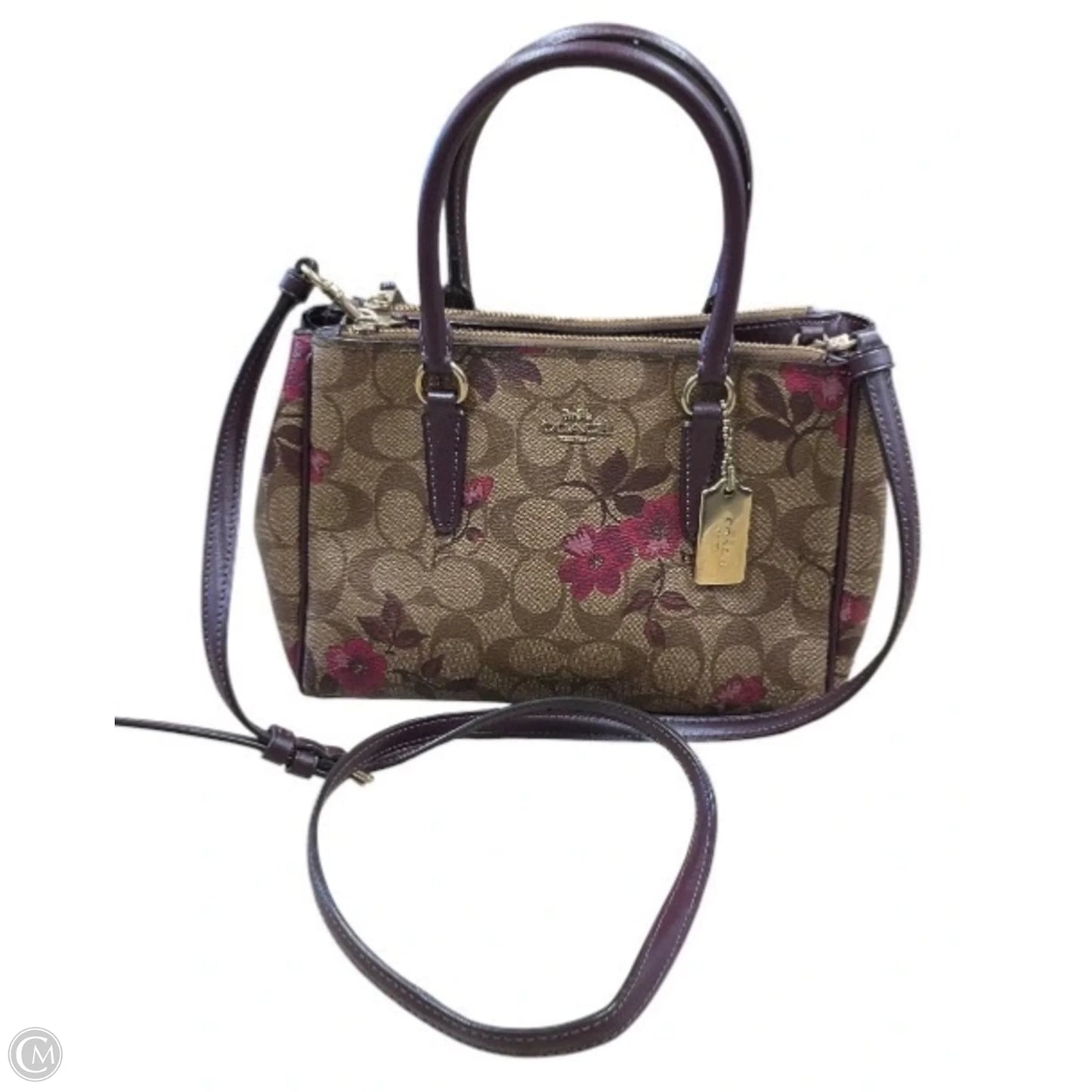 Crossbody Designer By Coach, Size: Small