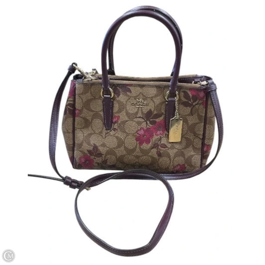 Crossbody Designer By Coach, Size: Small