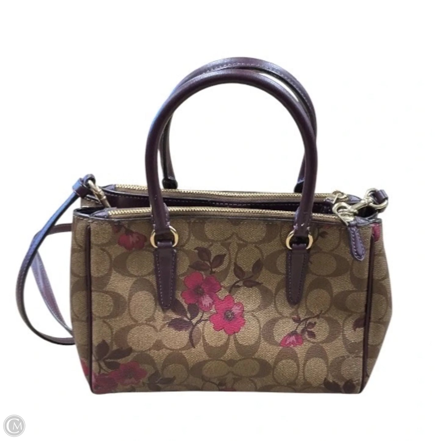 Crossbody Designer By Coach, Size: Small