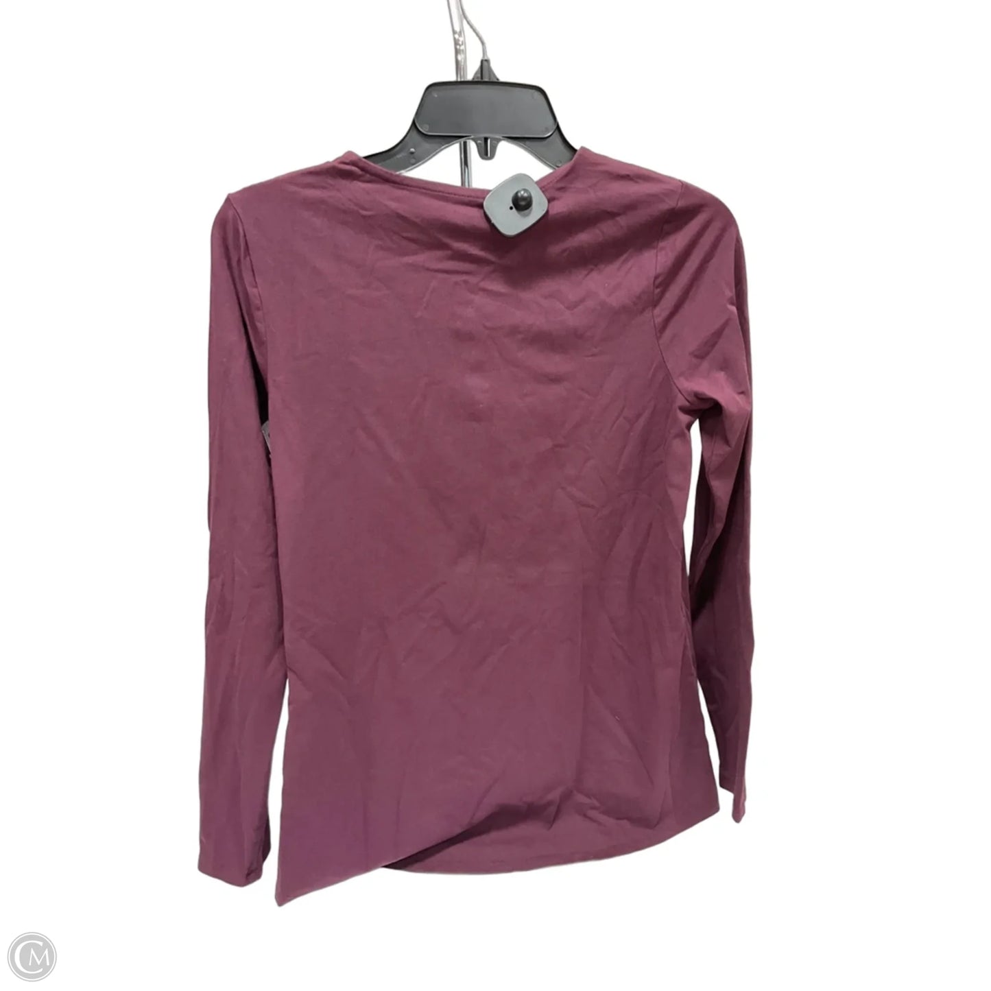 Top Long Sleeve Basic By Pure Jill In Maroon, Size: Xs