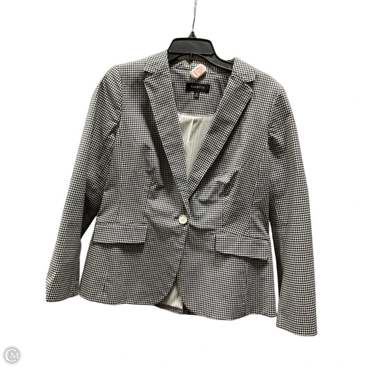 Blazer By Talbots In Plaid Pattern, Size: M