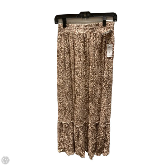 Skirt Maxi By Olive And Oak In Leopard Print, Size: S
