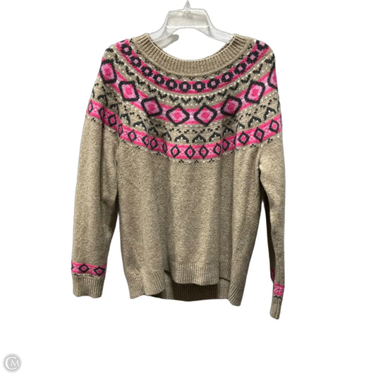 Sweater By Loft In Tan, Size: Xl