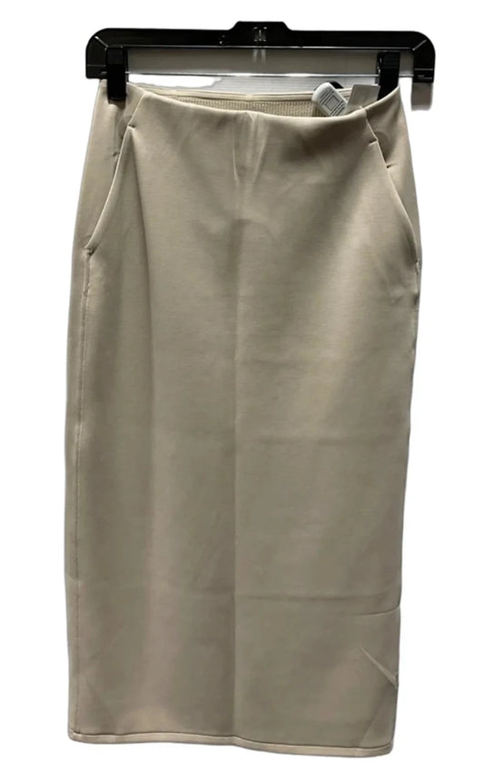 Skirt Midi By Lululemon In Beige, Size: 4
