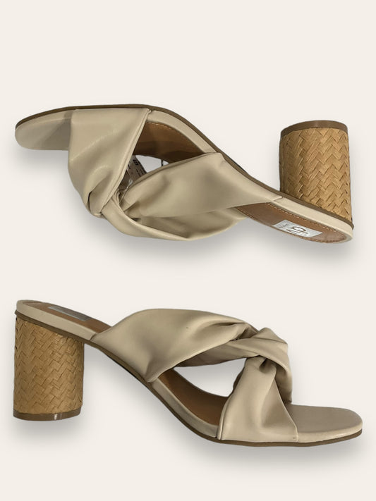 Sandals Heels Block By Dv  Size: 11