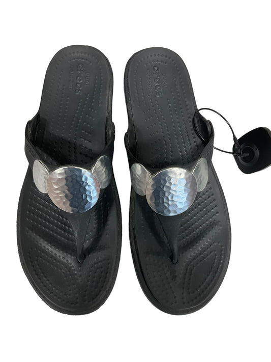 Sandals Heels Wedge By Crocs  Size: 8