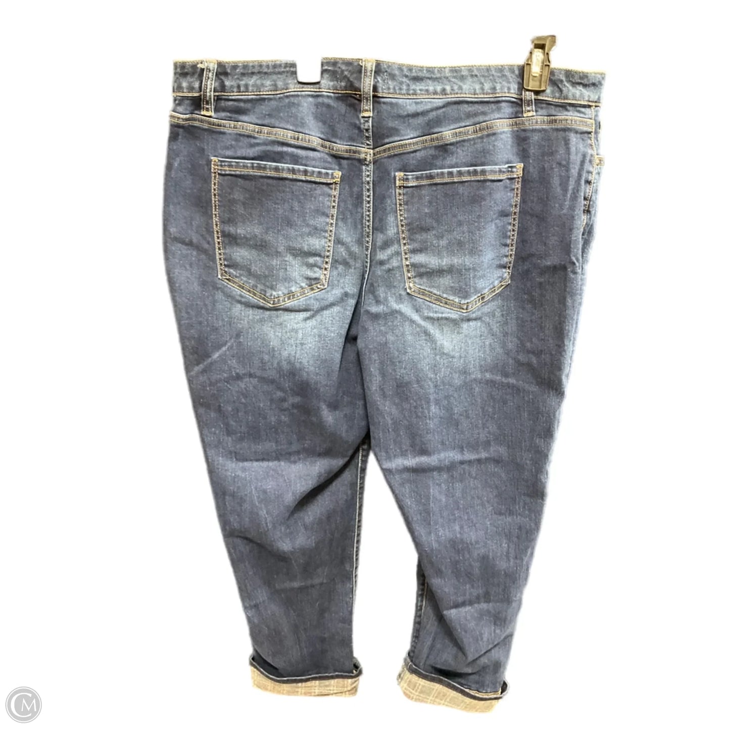 Jeans Boyfriend By Lane Bryant In Blue Denim, Size: 18