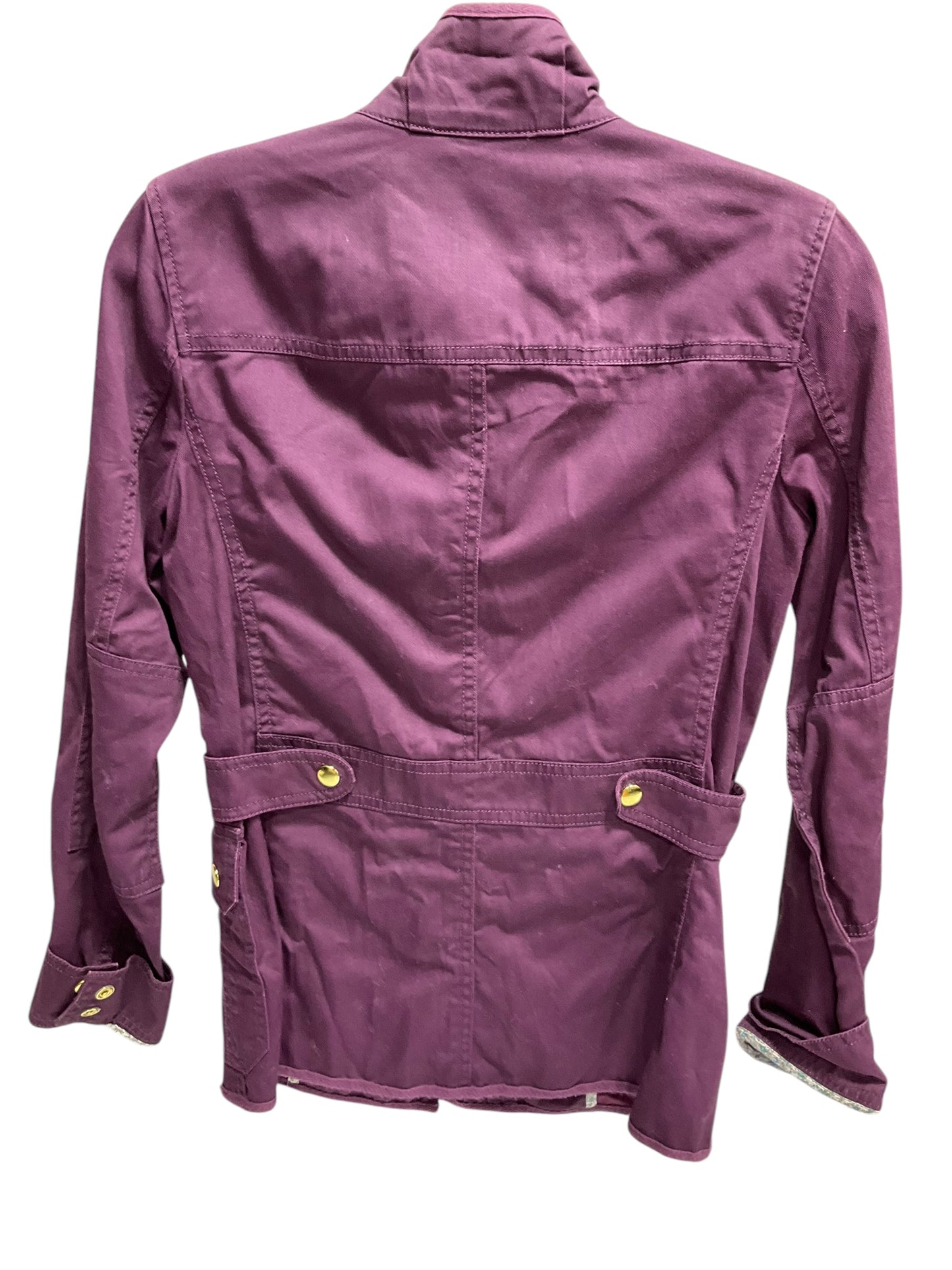 Jacket Other By J. Crew In Purple, Size: Xxs