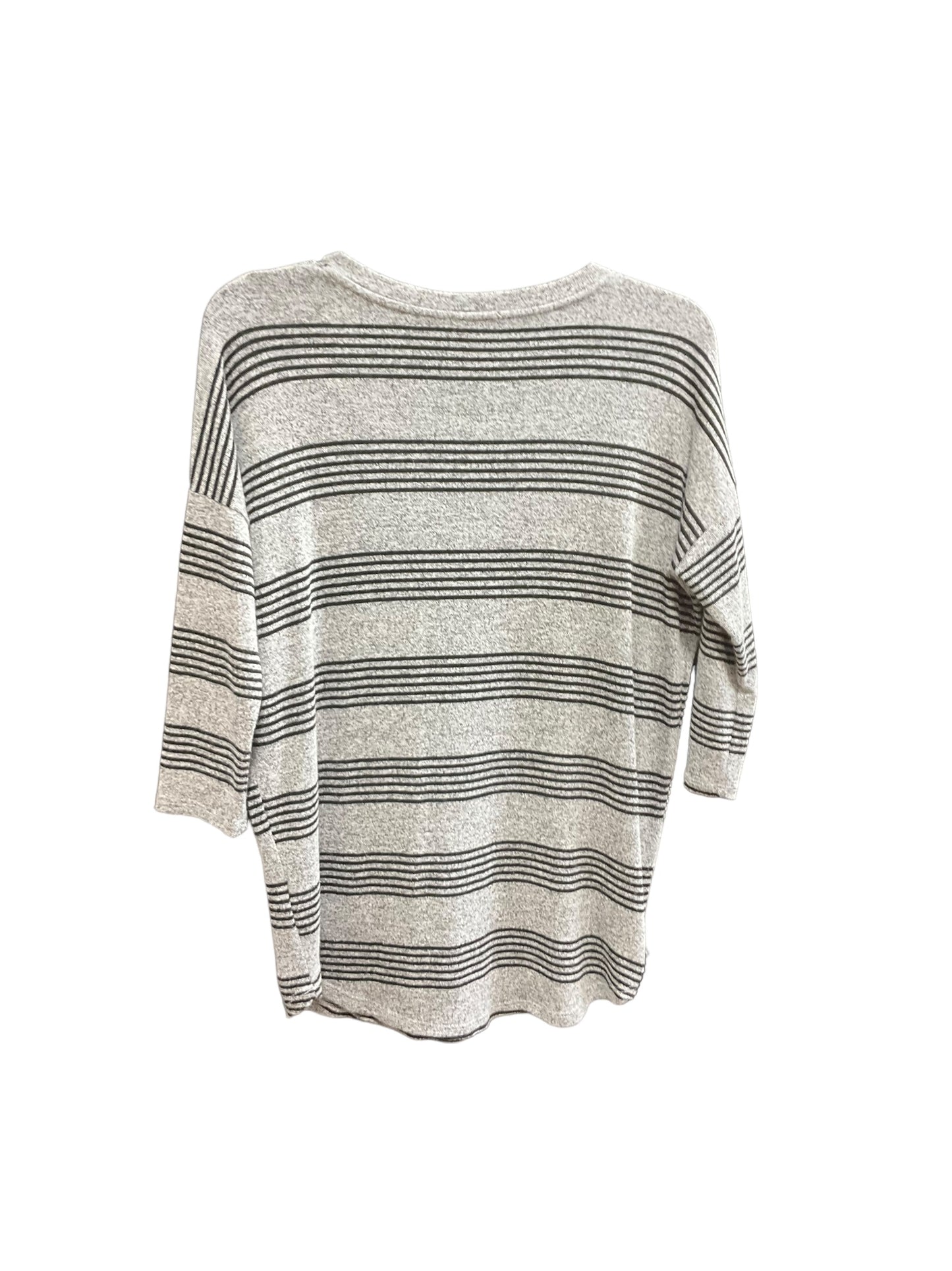 Black & Grey Top 3/4 Sleeve Market & Spruce, Size S