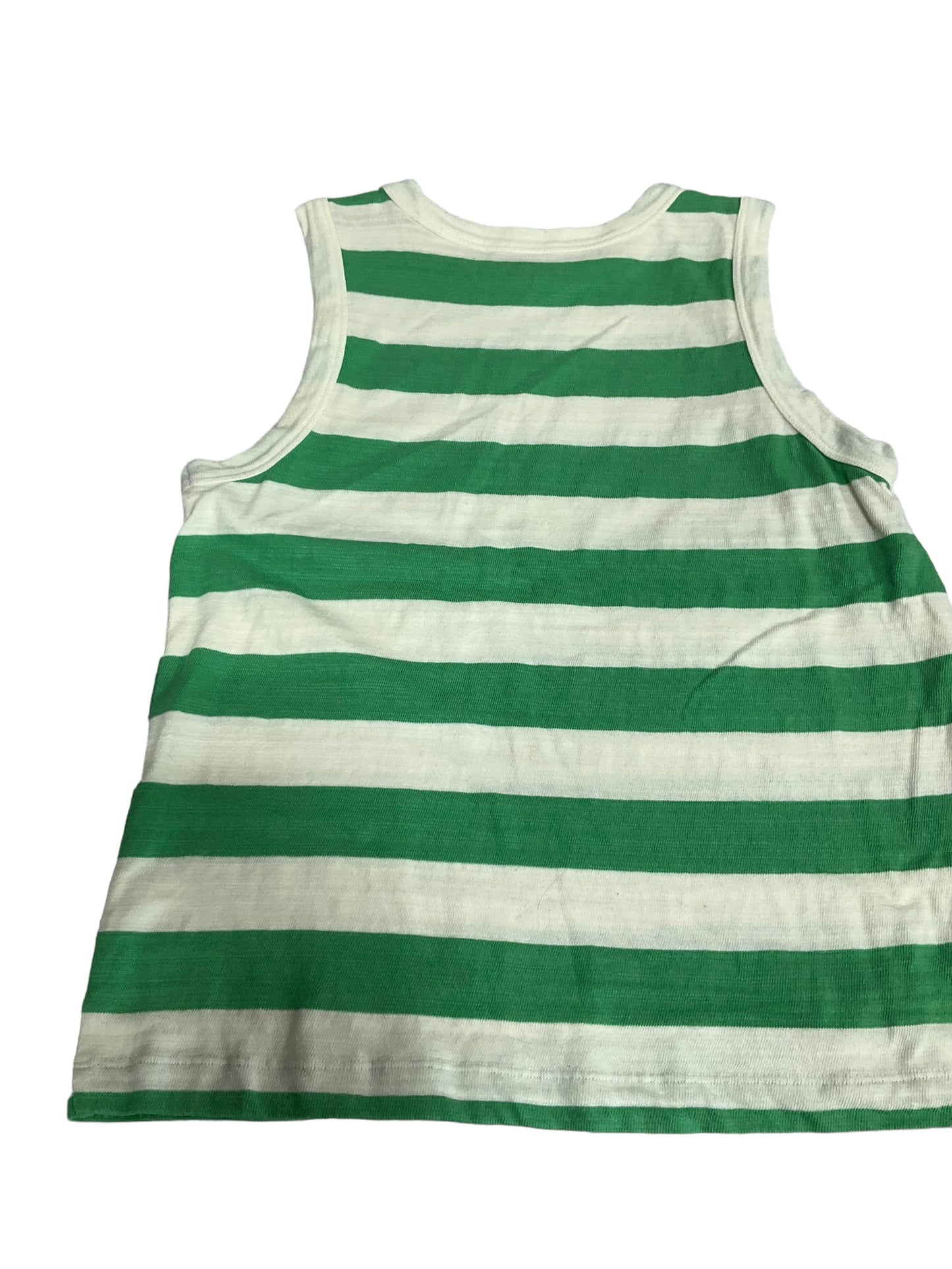 Striped Pattern Top Sleeveless Basic Loft, Size L