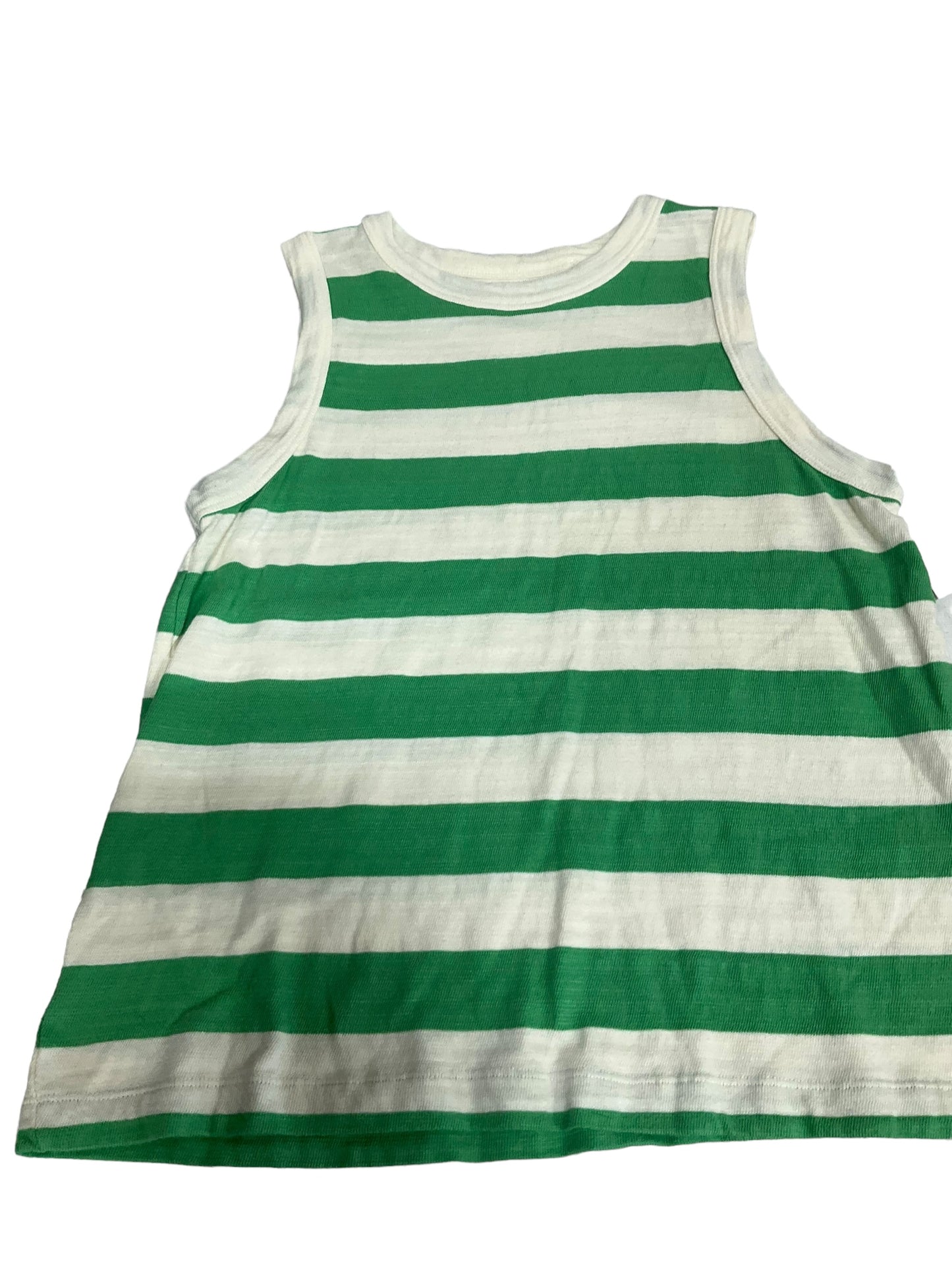 Striped Pattern Top Sleeveless Basic Loft, Size L