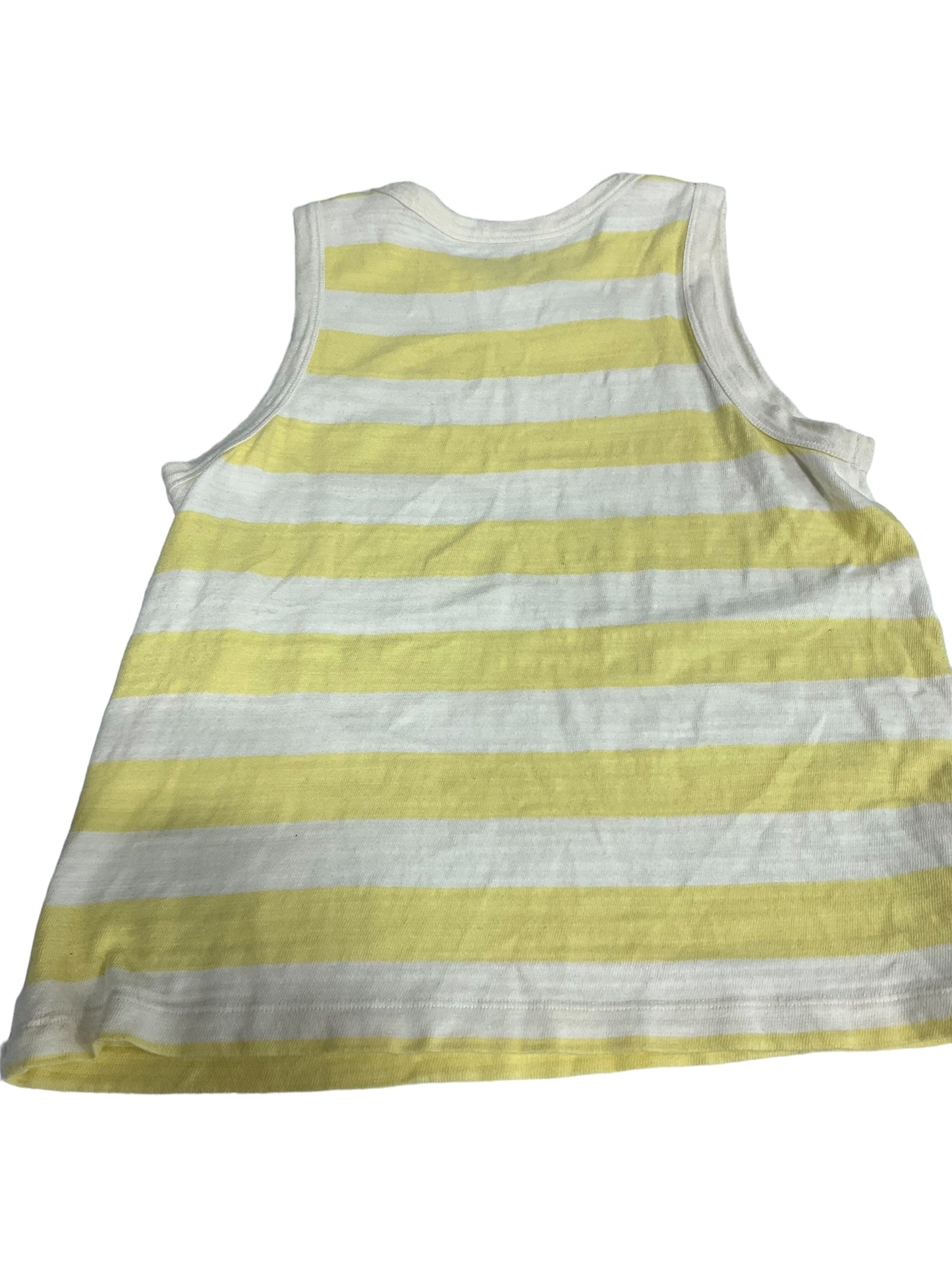 Striped Pattern Top Sleeveless Basic Loft, Size L