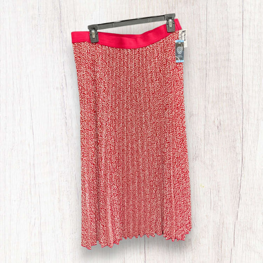 Red & White Skirt Midi Vince Camuto, Size Xxl