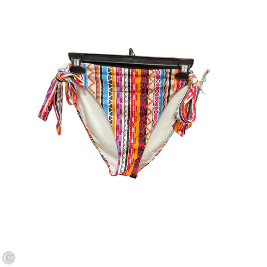 Swimsuit Top By Clothes Mentor In Multi-colored, Size: 18
