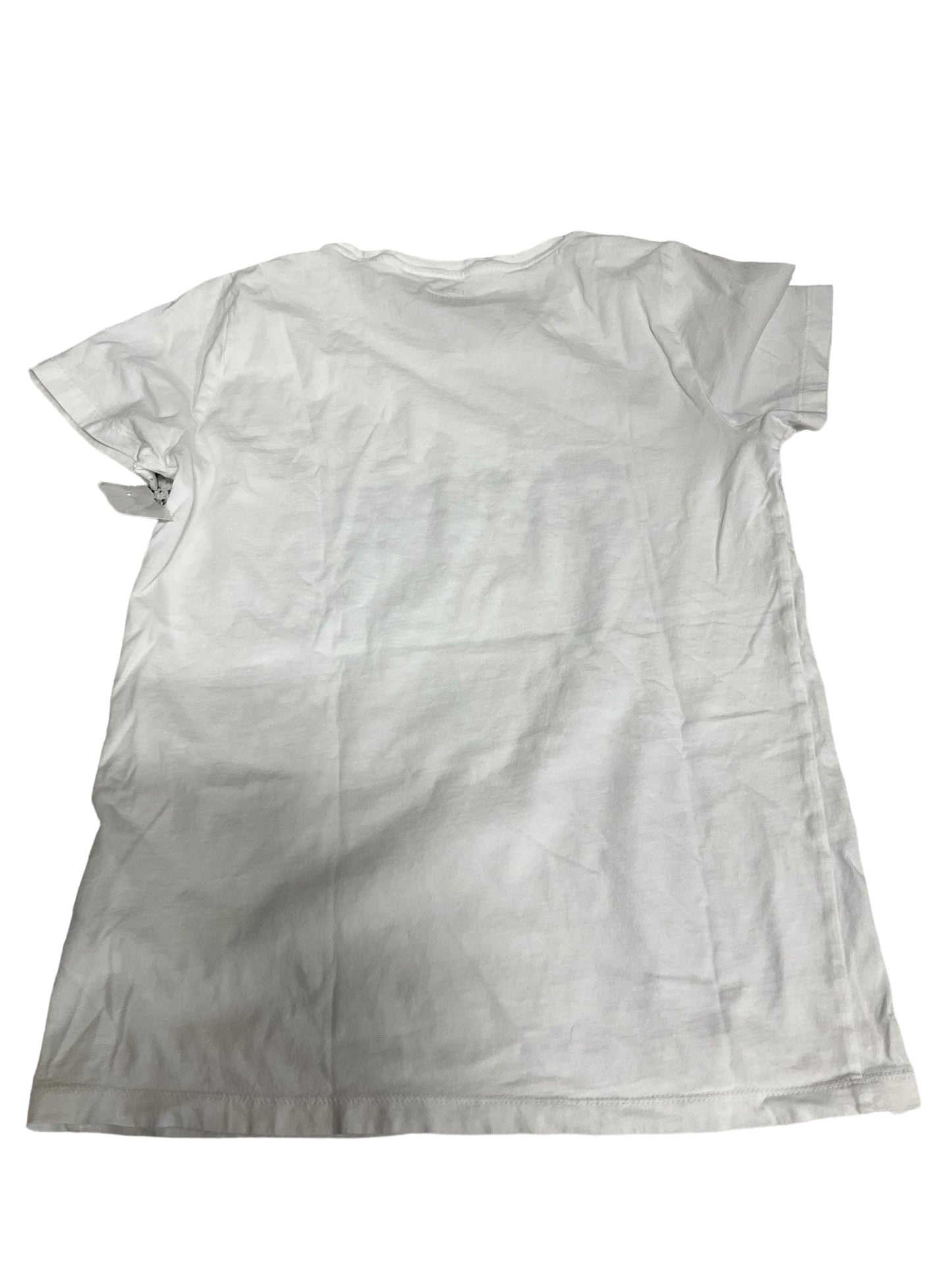 White Top Short Sleeve Basic J. Crew, Size S