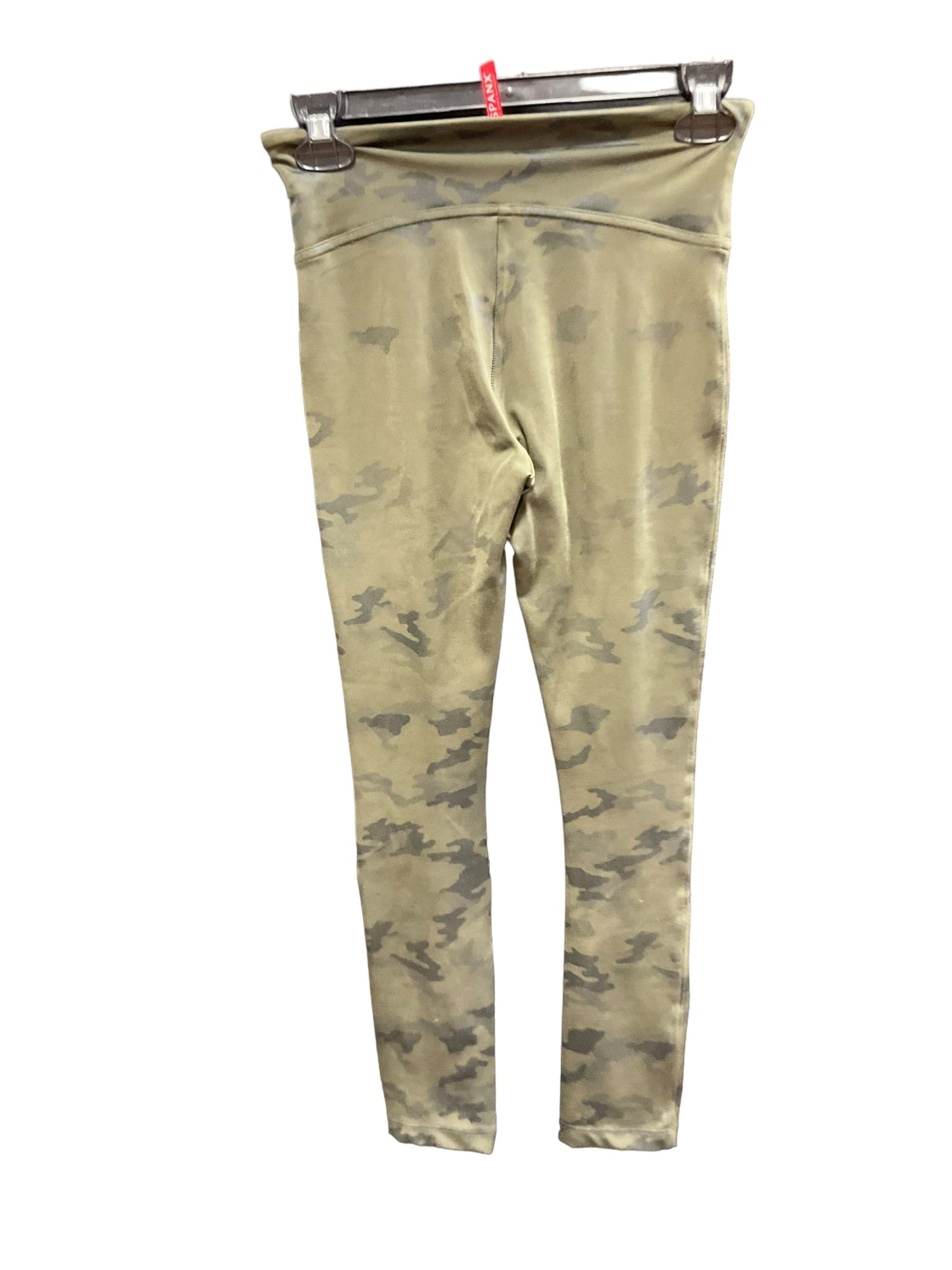 Camouflage Print Pants Leggings Spanx, Size S