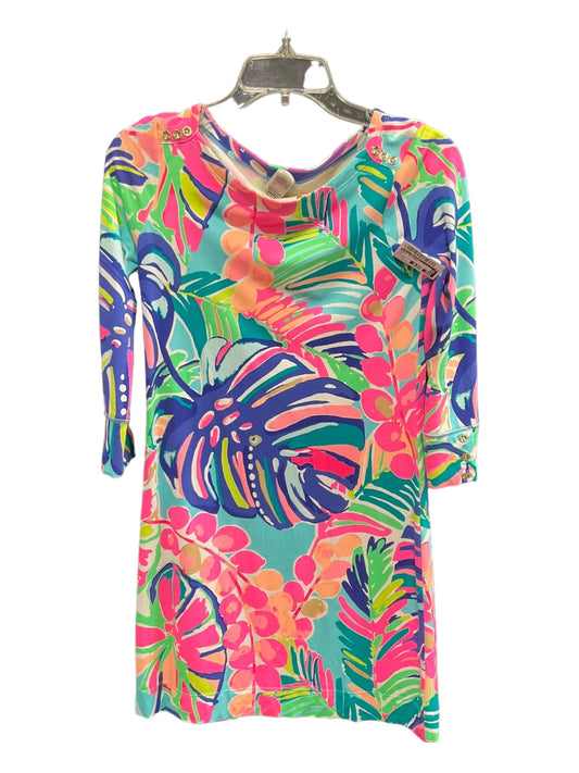 Multi-colored Dress Designer Lilly Pulitzer, Size Xs