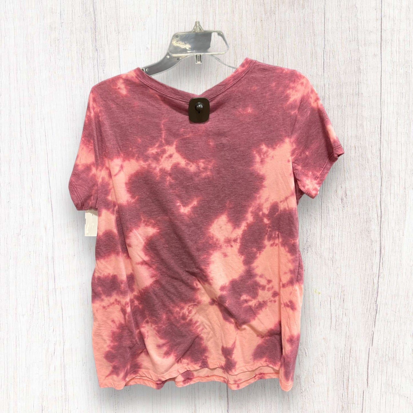 Top Short Sleeve Basic By Torrid In Tie Dye Print, Size: M