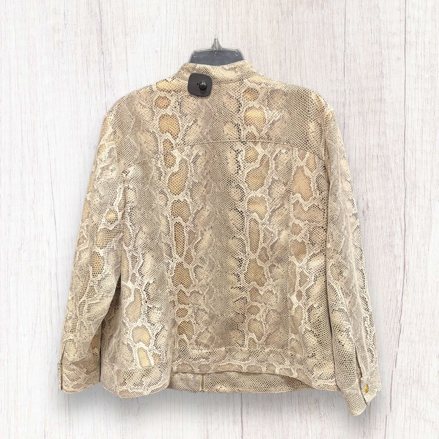 Jacket Other By Ruby Rd In Snakeskin Print, Size: 20