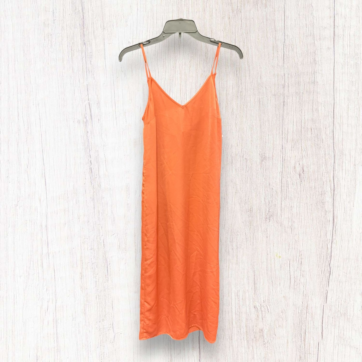 Dress Casual Maxi By A New Day In Orange, Size: Xs