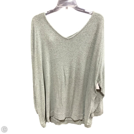 Top Long Sleeve By Cupio In Green, Size: 2x