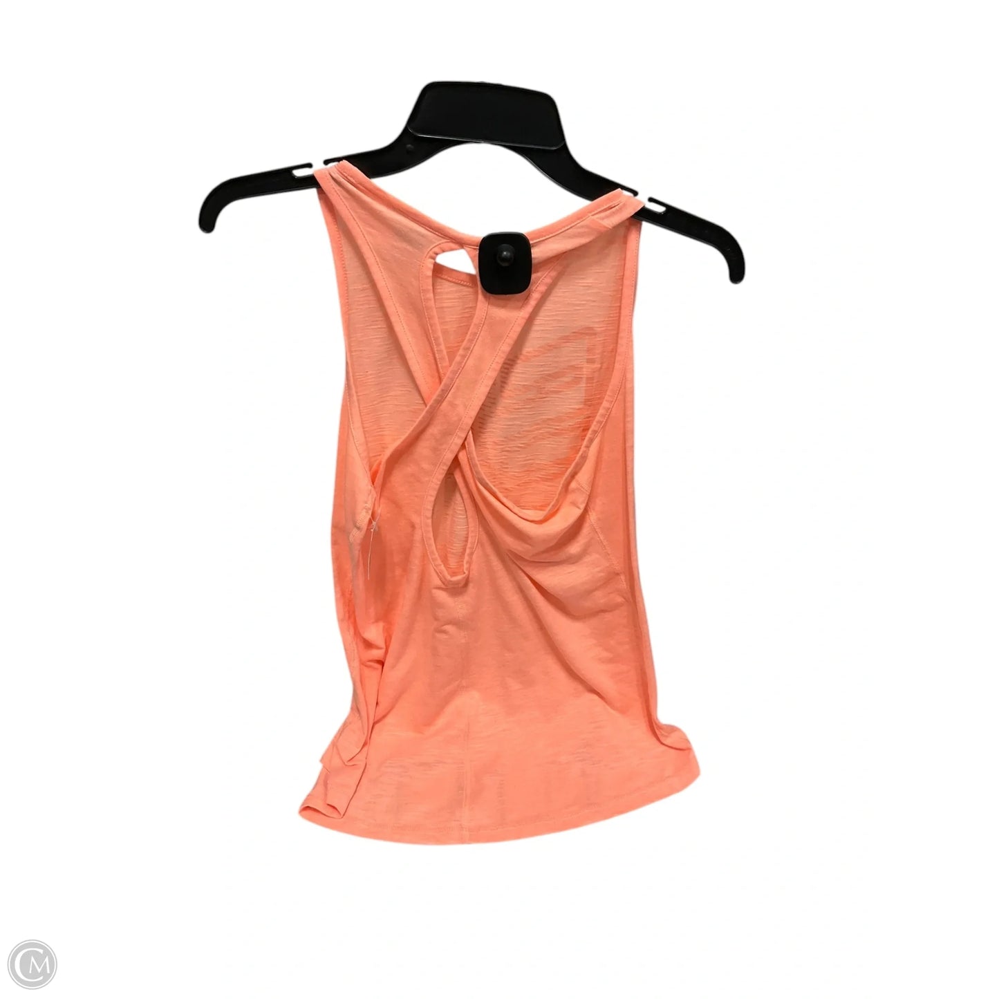 Athletic Tank Top By Puma In Orange, Size: M