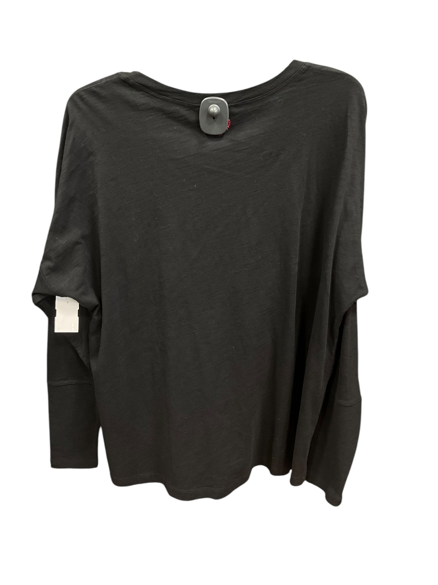 Top Long Sleeve Basic By Cabi In Black, Size: M