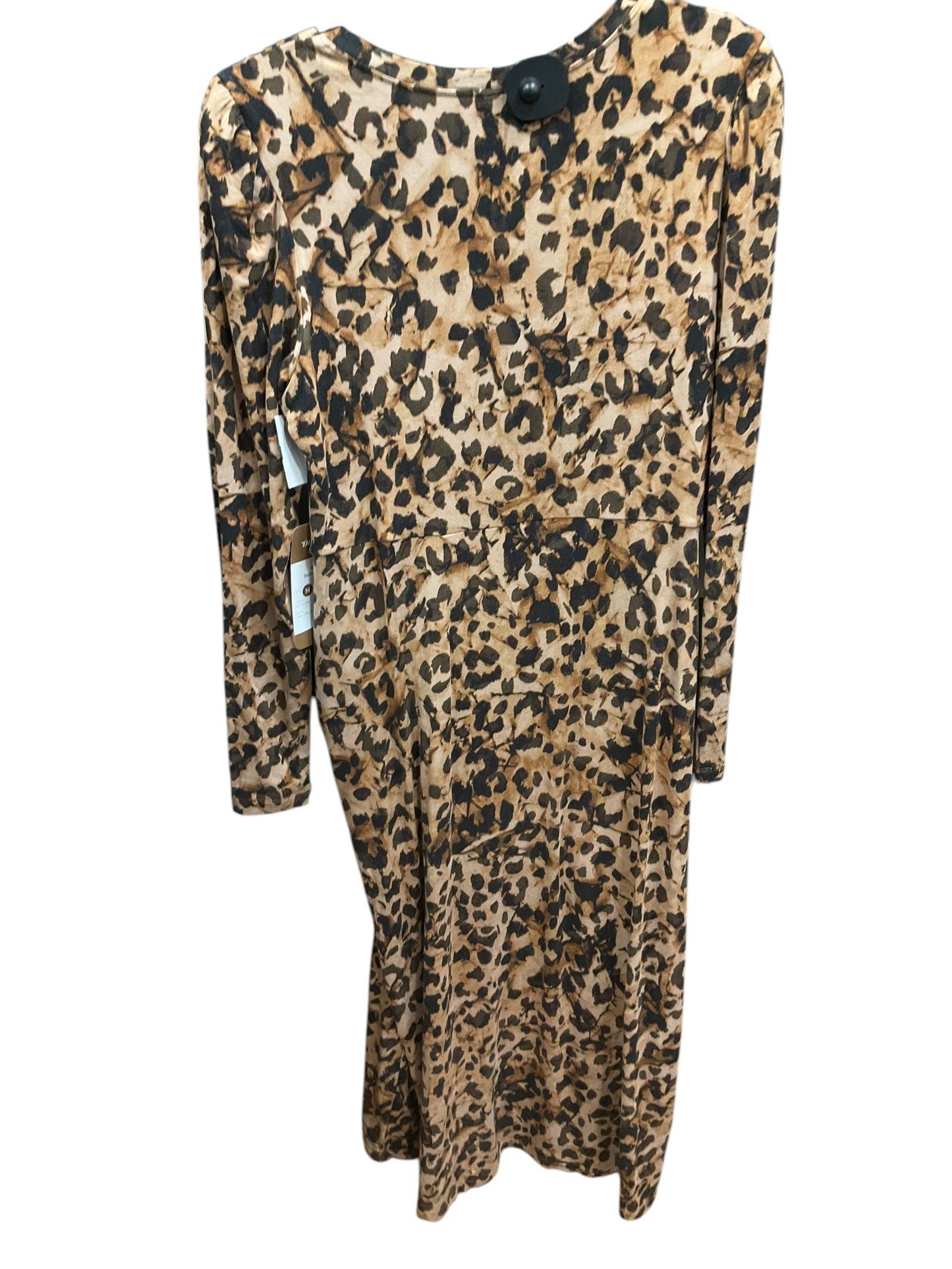 Dress Casual Maxi By Cabi In Animal Print, Size: M