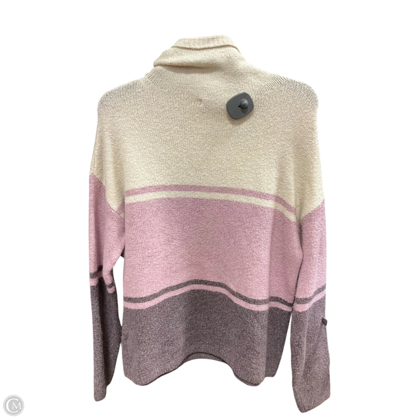 Sweater By C And C In Purple & White, Size: Xl