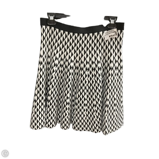 Skirt Midi By Chelsea And Theodore In Black & White, Size: M